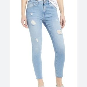 MAVI TESS High-rise Skinny Distressed Denim Jean Pants Womens‎ Size 26